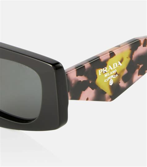 prada visor sale|PRADA Acetate Visor Sunglasses SPR 05I Black .